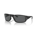Emporio Armani Rubberised Black Frame with Dark Grey Lens