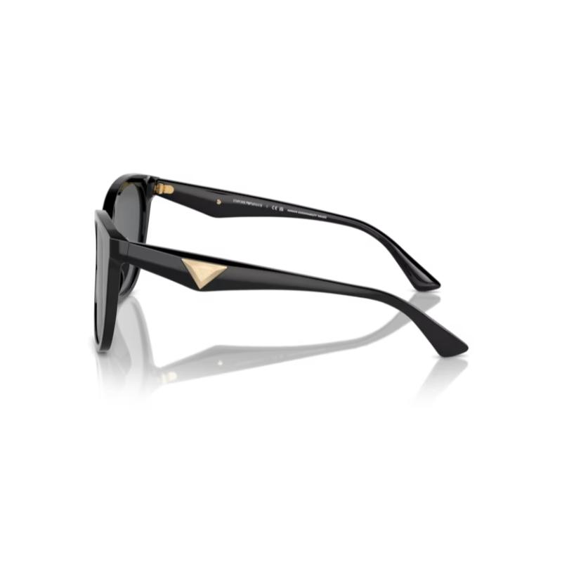 Emporio Armani Shiny Black Frame with Dark Grey Lens
