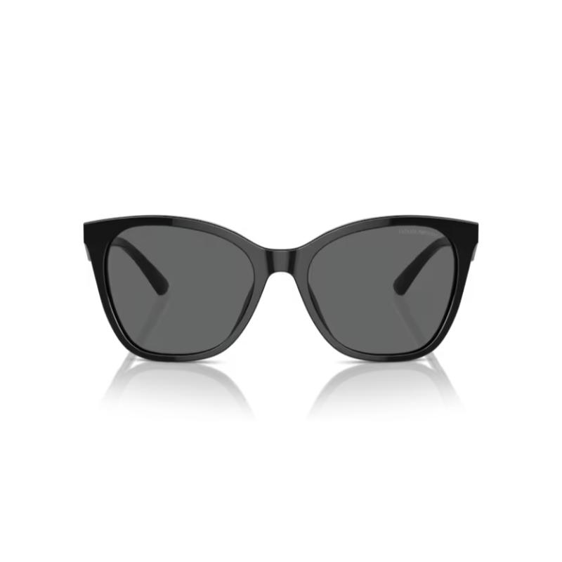 Emporio Armani Shiny Black Frame with Dark Grey Lens