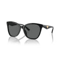 Emporio Armani Shiny Black Frame with Dark Grey Lens