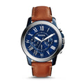 Fossil Grant Chronograph Light Brown Leather Watch