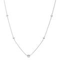 Fossil Glitz Sterling Silver Necklace