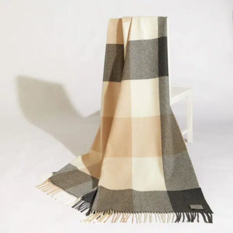 Foxford Lacken Cashmere & Lambswool Throw