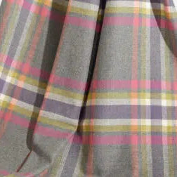 Foxford Fiadh Multi Check Lambswool Throw