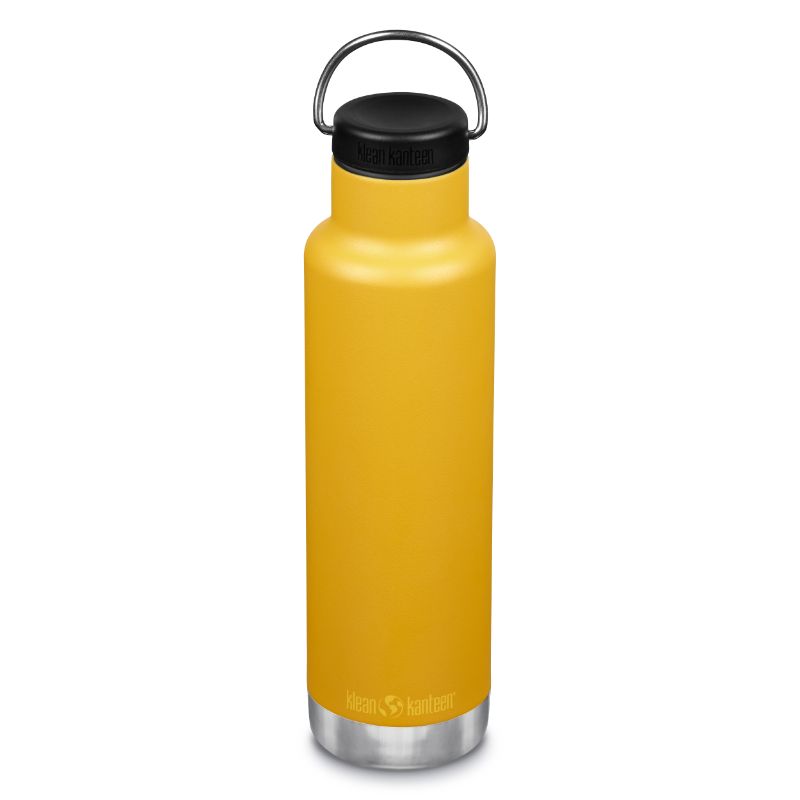 Klean Kanteen Classic Vacuum Insulated 592ml Loop Cap Bottle - Marigold