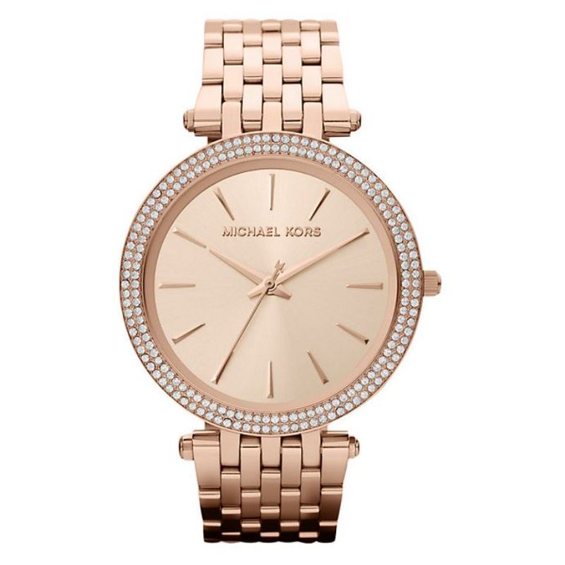 Michael Kors Darci Round Rose Gold Watch