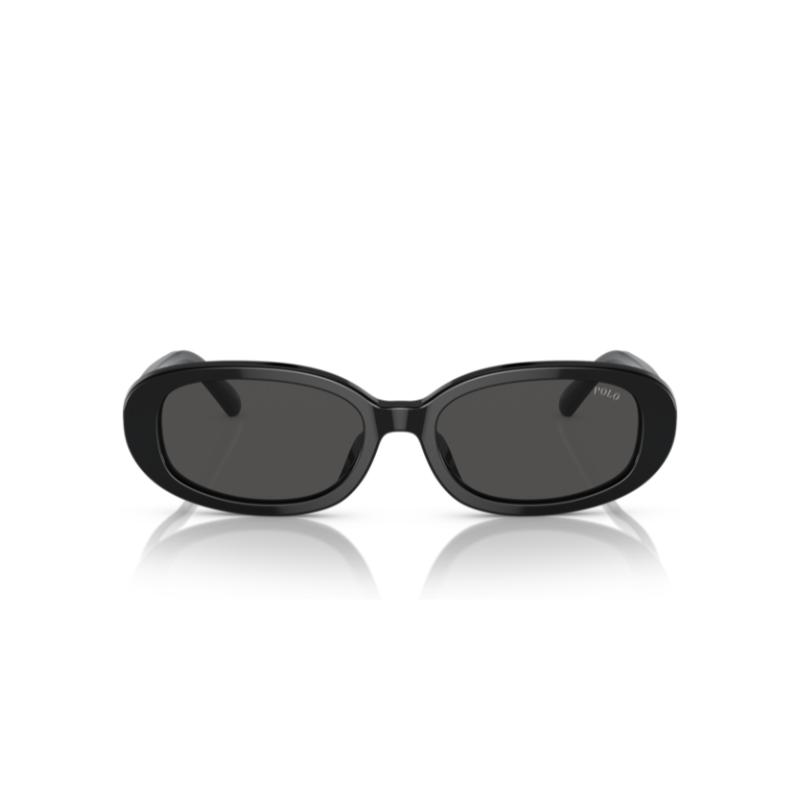 Polo By Ralph Lauren PH4198U Retro Shiny Black / Dark Grey Sunglasses