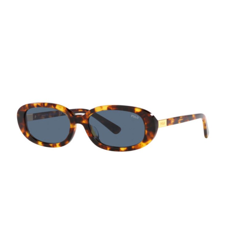 Polo By Ralph Lauren PH4198U Retro Shiny Havana / Blue Sunglasses