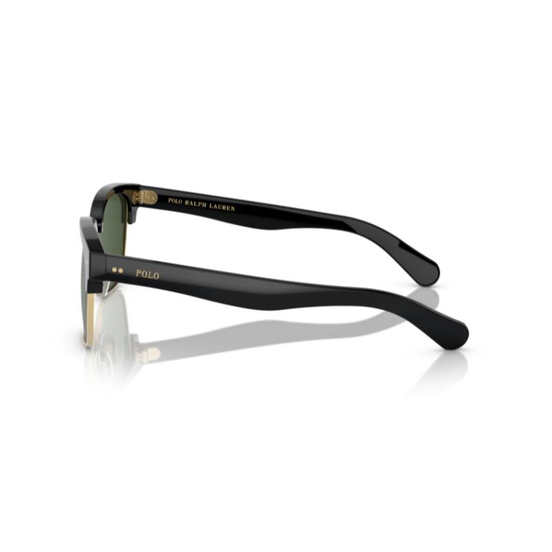 Polo By Ralph Lauren PH4202 Shiny Black / Dark Green Sunglasses