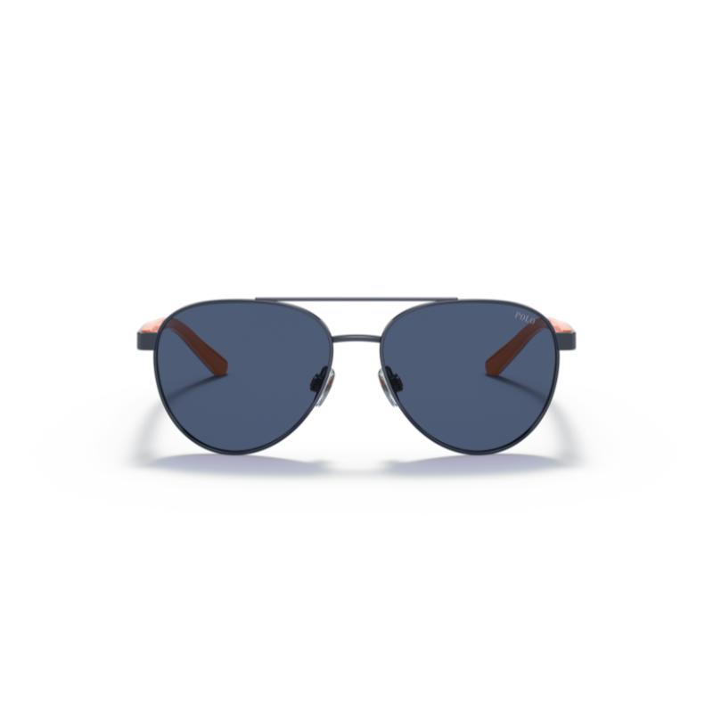 Polo Prep Kids Pilot Sunglasses by Ralph Lauren Shiny Navy Blue / Dark Blue