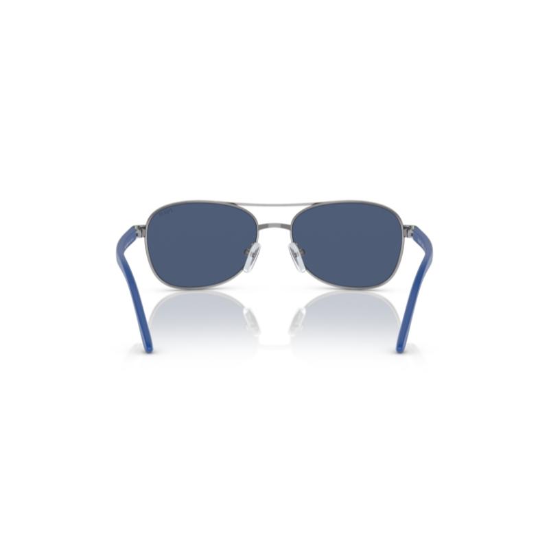 Polo Prep Kids Pilot Sunglasses by Ralph Lauren Shiny Gunmetal / Dark Blue