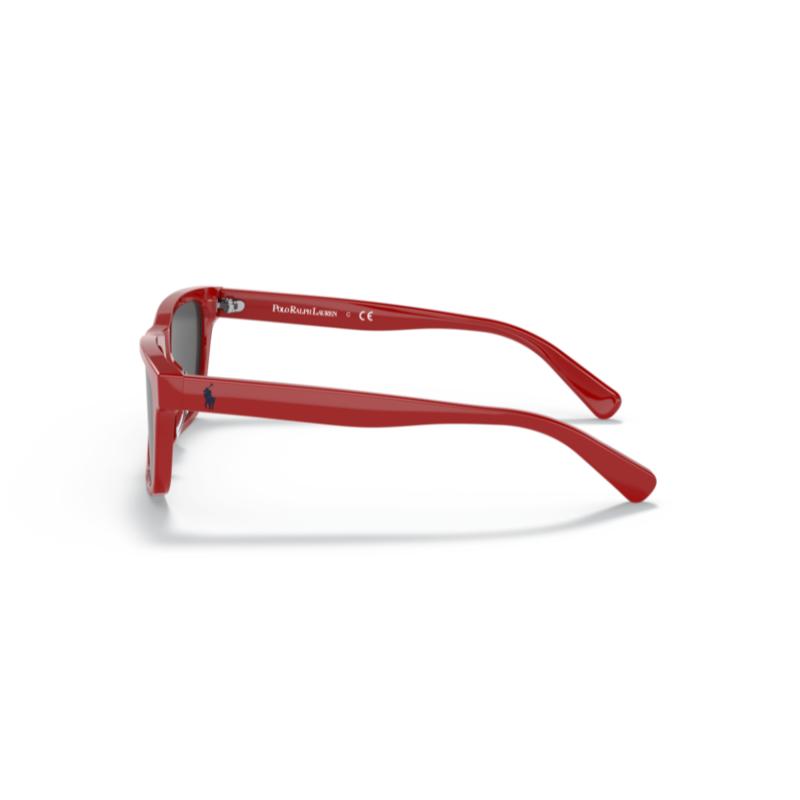 Polo Prep Kids Sunglasses by Ralph Lauren Shiny Red / Grey