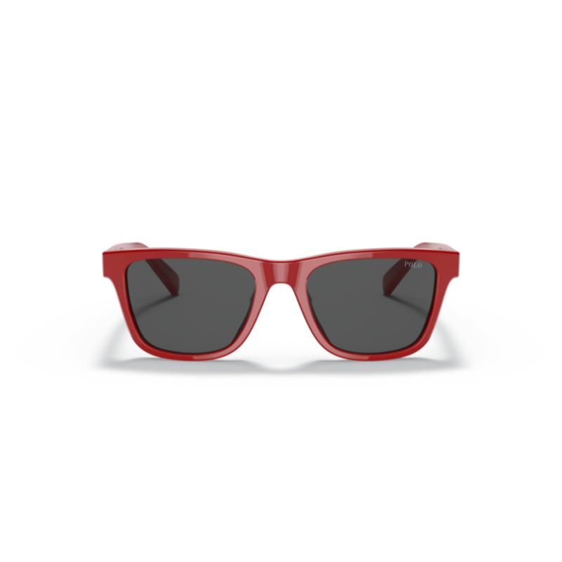 Polo Prep Kids Sunglasses by Ralph Lauren Shiny Red / Grey