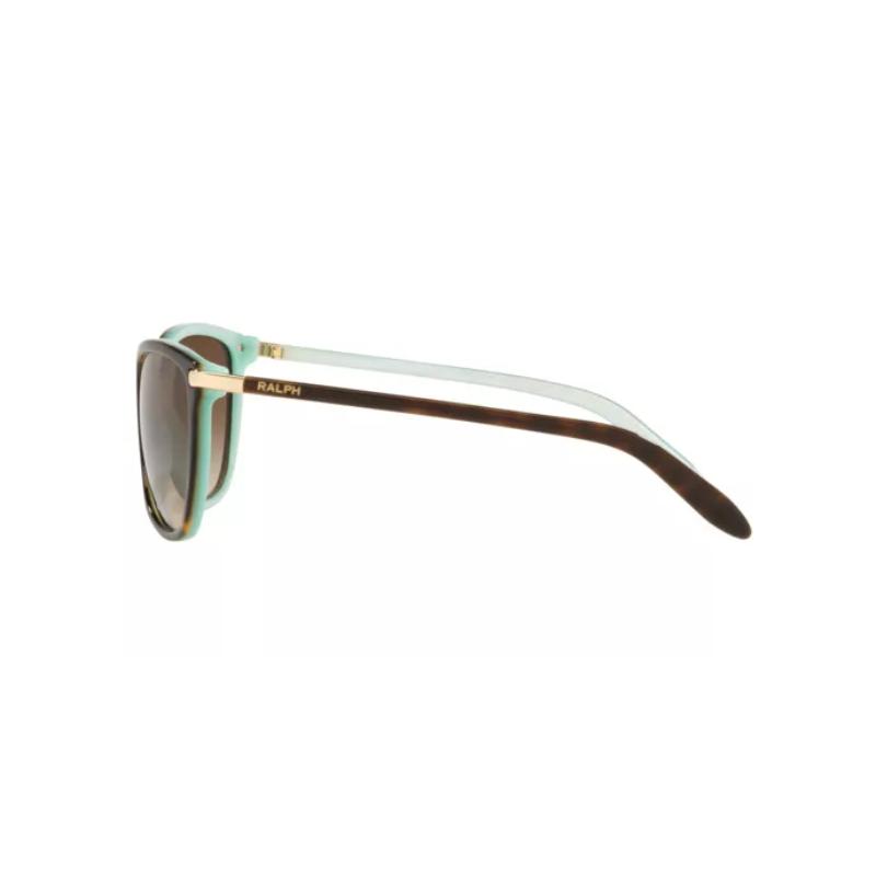 Ralph  RA5160 Shiny Havana on Aquamarine with Gradient Brown Lens