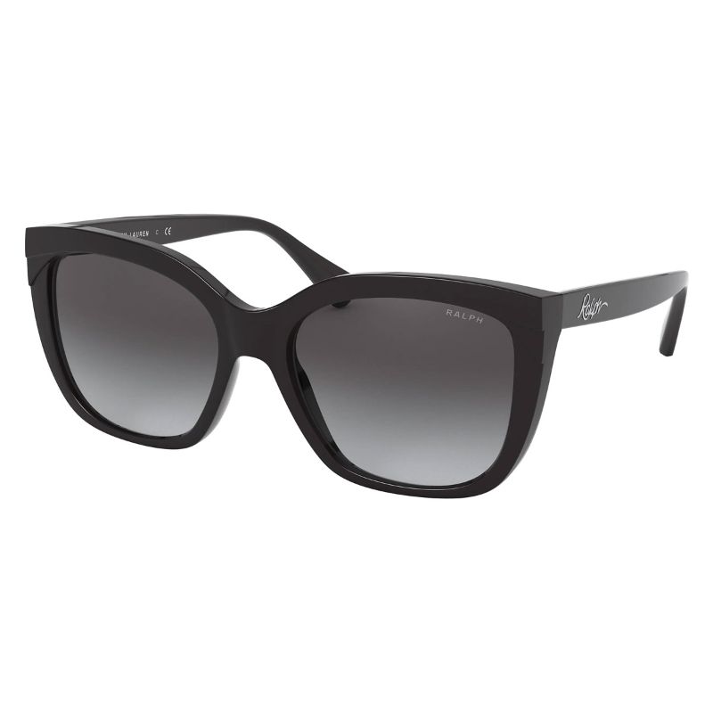 Ralph  RA5265 Shiny Black Frame with Light Grey Gradient Dark Grey  Lens