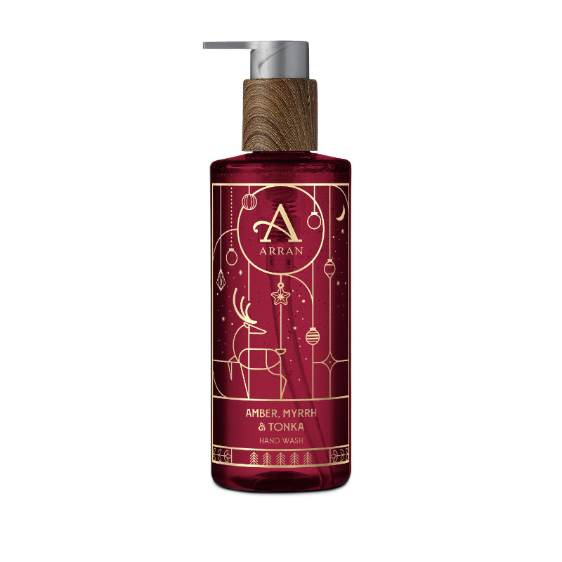Arran Sense of Scotland Hand Wash - Amber, Myrrh and Tonka