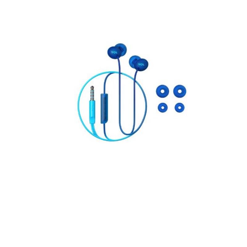 TCL- SOCL Wireless In Ear 8.6mm Earbuds Ocean Blue