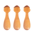 Sass & Belle Bamboo Santa Christmas Spoons