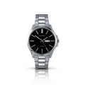 Sekonda Gents Silver & Black Watch