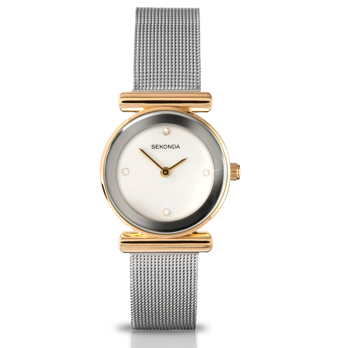 Sekonda Ladies Two-Tone Mesh Strap Watch