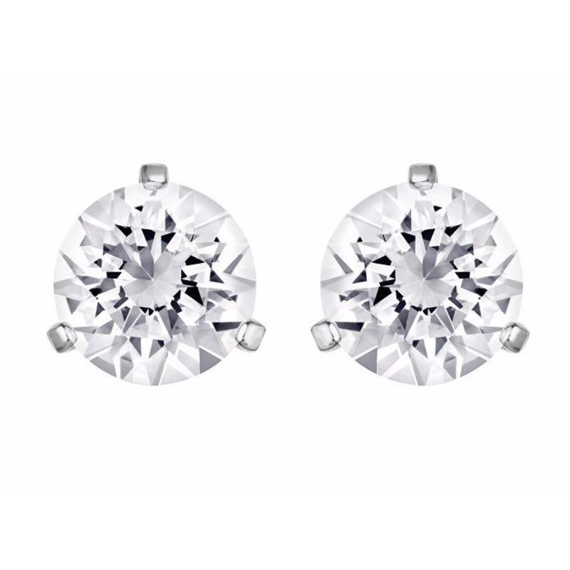 Swarovski Solitaire Pierced Earrings