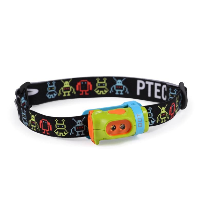 Princeton Tec Bots Kids LED Head Torch - Lime Green