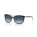 Tiffany & Co TF4105HB Black on Tiffany Blue with Tiffany Blue Gradient Lens