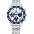 Tommy Hilfiger Th85 Mens Chronograph White Dial/Stainless Steel Bracelet Watch