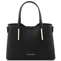 Tuscany Leather Olimpia Small Leather Tote Black