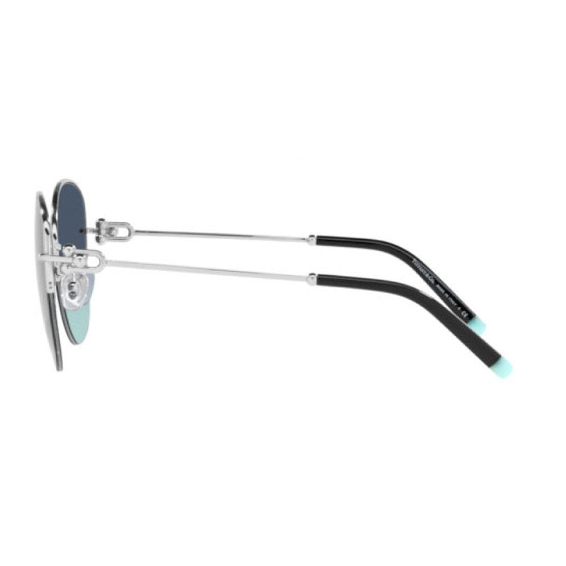 Tiffany & Co TF3082 Silver Frame with Azure Gradient Blue Lens
