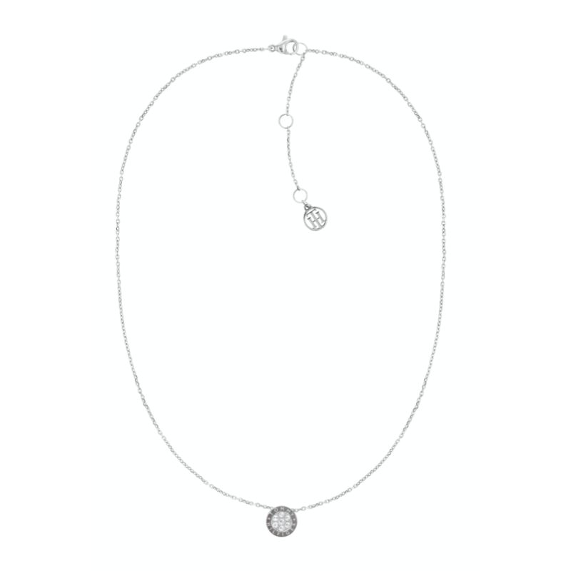 Tommy Hilfiger Silver Crystal Necklace