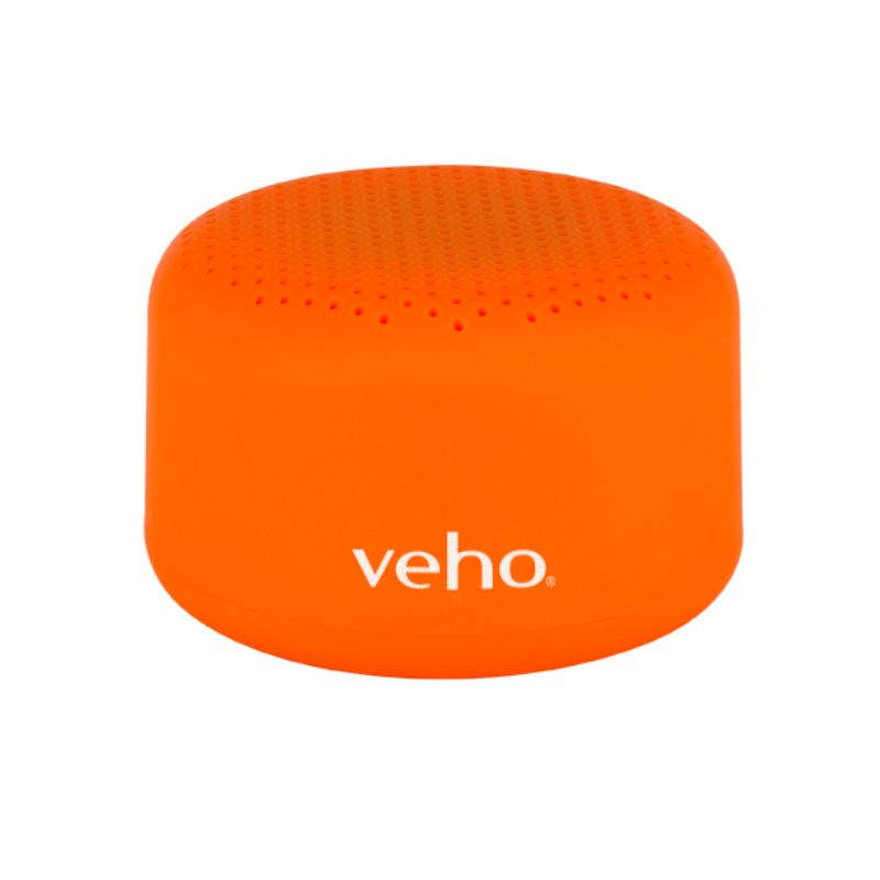 Veho M3 Portable Rechargeable Wireless Bluetooth speaker 3 Watts - Orange