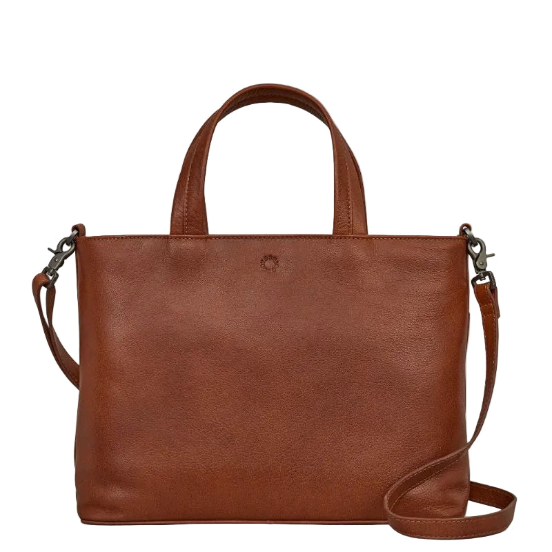 Yoshi Hampton Multiway Leather Grab Bag Brown