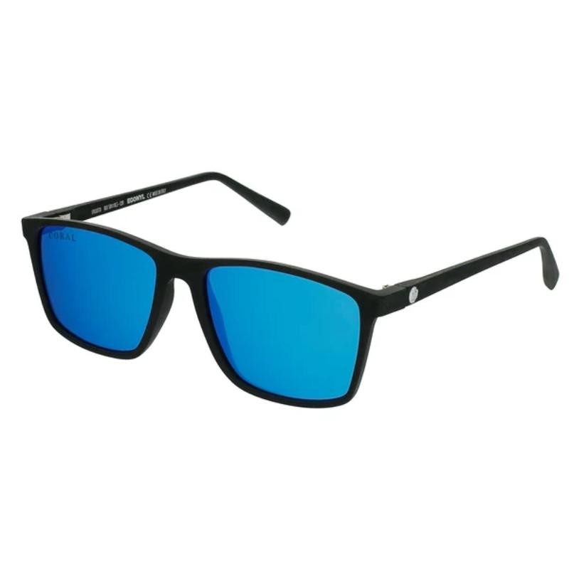 Coral Eyewear Vaquita - Polarised Mirror Black/Blue Sunglasses